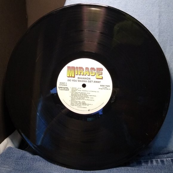 Shannon Do You Wanna Get Away? 1985 Vinyl Record - Picture 4 of 4